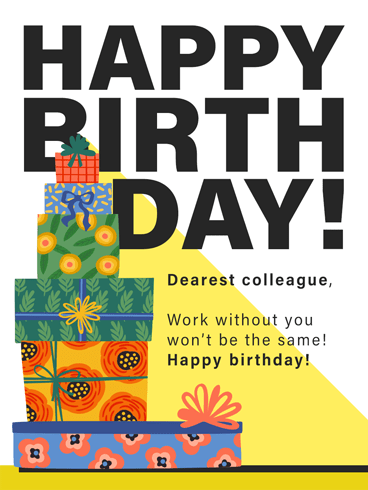 Exiting & Fun –  Birthday Cards for Co-Workers