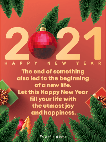 New Beginning – Happy New Year Cards