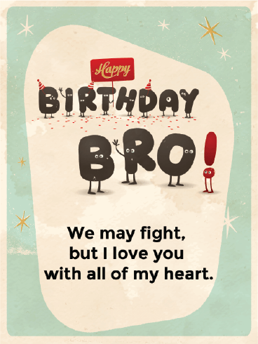 Beloved Bother - Happy Birthday Brother 