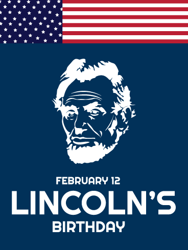 Joyous Birthday – Lincoln’s Birthday Cards