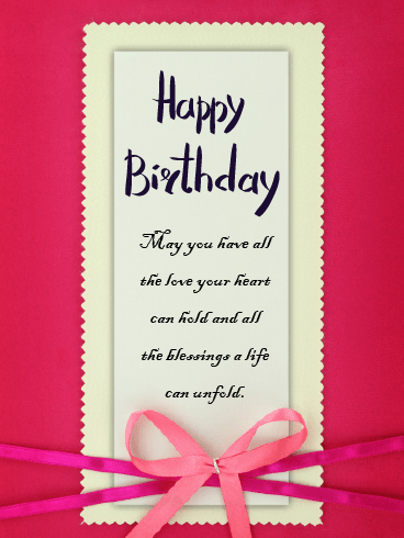 Love Your Heart – Newly Added Birthday Cards