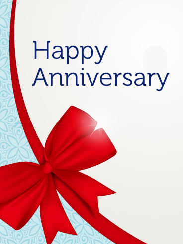 Happy Anniversary Greeting Card