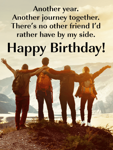 Irreplaceable Friend - Happy Birthday Card for Friends