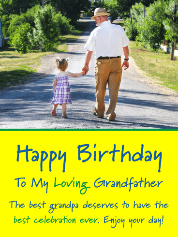 Best Celebration Ever! Happy Birthday Card for Grandfather
