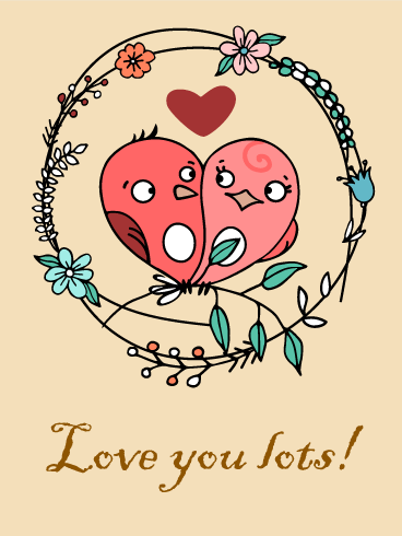 Love Birds Card