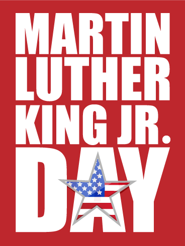 Time to Celebrate! Martin Luther King Day Card